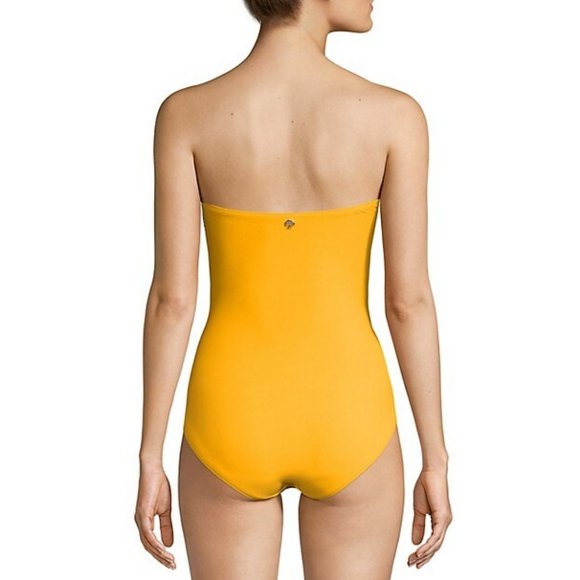 HOST PICK ✅ NWT Kate Spade Yellow Grove Beach One Piece - Small - Picture 2 of 4